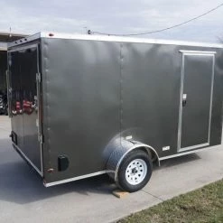 7x12 Enclosed Charcoal Trailer with Silver ATP 3500lb Axle -Cheap Trailers Store dsc04043 2 1