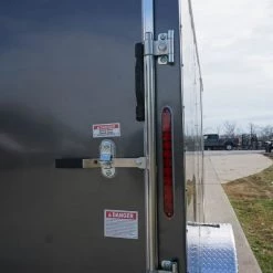 7x12 Enclosed Charcoal Trailer with Silver ATP 3500lb Axle -Cheap Trailers Store dsc04049 2 1
