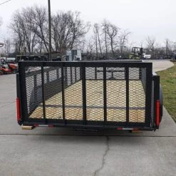6.4x14-2ft Mesh Side Utility Trailer Dovetail (2) 3500lb Axle -Cheap Trailers Store dsc04090 1 1