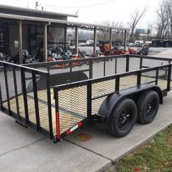6.4x14-2ft Mesh Side Utility Trailer Dovetail (2) 3500lb Axle -Cheap Trailers Store dsc04091 1 1