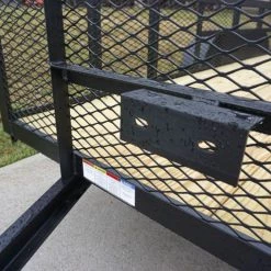 6.4x14-2ft Mesh Side Utility Trailer Dovetail (2) 3500lb Axle -Cheap Trailers Store dsc04095 1 1