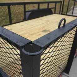 6.4x14-2ft Mesh Side Utility Trailer Dovetail (2) 3500lb Axle -Cheap Trailers Store dsc04096 1 1