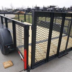 6.4x14-2ft Mesh Side Utility Trailer Dovetail (2) 3500lb Axle -Cheap Trailers Store dsc04101 2 1
