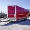 Enclosed Trailer 8.5' X 20' Custom Red Event -Cheap Trailers Store dsc04375 1