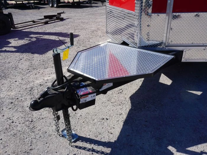 Enclosed Trailer 8.5' X 20' Custom Red Event 4 Enclosed Trailer 8.5' X 20' Custom Red Event - Image 2