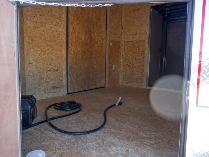 Enclosed Trailer 8.5' X 20' Custom Red Event 6 Enclosed Trailer 8.5' X 20' Custom Red Event - Image 4