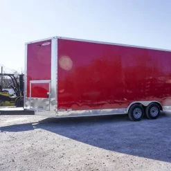 Enclosed Trailer 8.5' X 20' Custom Red Event 40 Enclosed Trailer 8.5' X 20' Custom Red Event -Cheap Trailers Store dsc04383 1 1