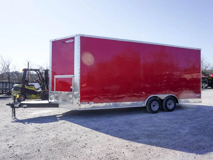Enclosed Trailer 8.5' X 20' Custom Red Event 10 Enclosed Trailer 8.5' X 20' Custom Red Event - Image 8