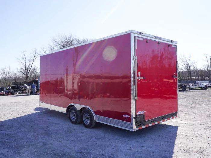 Enclosed Trailer 8.5' X 20' Custom Red Event 12 Enclosed Trailer 8.5' X 20' Custom Red Event - Image 10