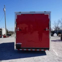 Enclosed Trailer 8.5' X 20' Custom Red Event 43 Enclosed Trailer 8.5' X 20' Custom Red Event -Cheap Trailers Store dsc04386 1 1