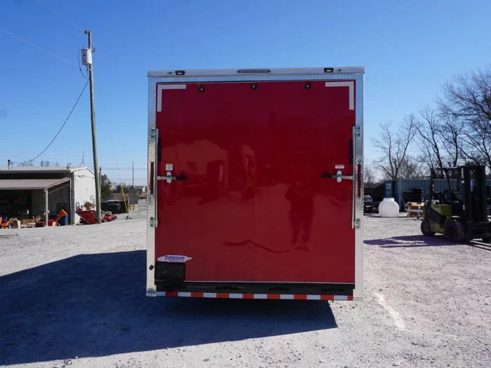 Enclosed Trailer 8.5' X 20' Custom Red Event 13 Enclosed Trailer 8.5' X 20' Custom Red Event - Image 11