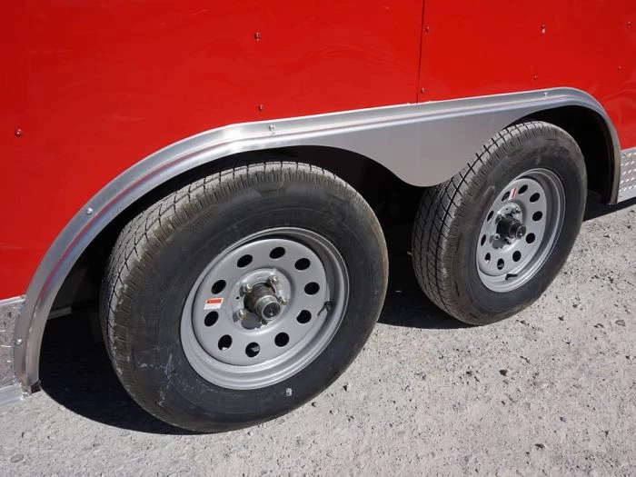 Enclosed Trailer 8.5' X 20' Custom Red Event 17 Enclosed Trailer 8.5' X 20' Custom Red Event - Image 15