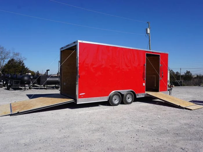 Enclosed Trailer 8.5' X 20' Custom Red Event 20 Enclosed Trailer 8.5' X 20' Custom Red Event - Image 18