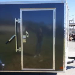 Enclosed Trailer 6'x12' Charcoal- V-Nose 3,500 lb. Axle -Cheap Trailers Store dsc04425 1 1
