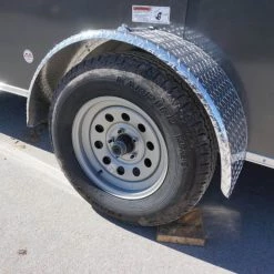 Enclosed Trailer 6'x12' Charcoal- V-Nose 3,500 lb. Axle -Cheap Trailers Store dsc04427 1