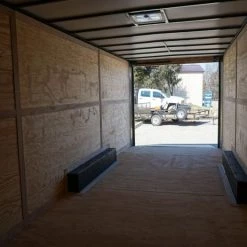 8.5x24 Red Enclosed Trailer (2) 5200lb Axles 7.5 Interior Height -Cheap Trailers Store dsc04491 2 1