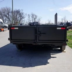 Dump Utility Hybrid Trailer 7'x20' 2 ft Sides Equipment -Cheap Trailers Store dsc05425 3 2