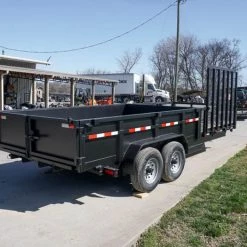 Dump Utility Hybrid Trailer 7'x20' 2 ft Sides Equipment -Cheap Trailers Store dsc05426 4 2