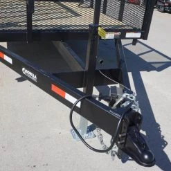 Dump Utility Hybrid Trailer 7'x20' 2 ft Sides Equipment -Cheap Trailers Store dsc05429 3 1