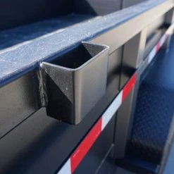 Dump Utility Hybrid Trailer 7'x20' 2 ft Sides Equipment -Cheap Trailers Store dsc05437 3 2