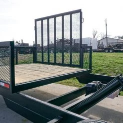 Dump Utility Hybrid Trailer 7'x20' 2 ft Sides Equipment -Cheap Trailers Store dsc05447 2 2