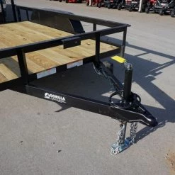 6.4' X 12' Tandem Axle Dovetail Utility Trailer with Gate & Lights -Cheap Trailers Store dsc05528 2 1