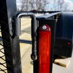 6.4' X 12' Tandem Axle Dovetail Utility Trailer with Gate & Lights -Cheap Trailers Store dsc05533 3 1