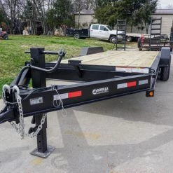 7x20 Equipment Trailer 8" I-Beam (2) 7K Axles Standup Ramps -Cheap Trailers Store dsc05561 2 1