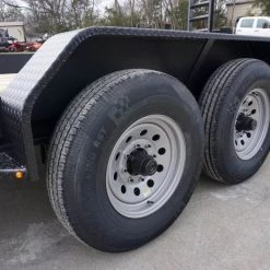 7x20 Equipment Trailer 8" I-Beam (2) 7K Axles Standup Ramps -Cheap Trailers Store dsc05579 2 1