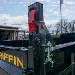 7x16 Telescopic Dump Trailer with 2ft Sides (2) 7K Axles -Cheap Trailers Store dsc05660 3 1