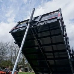 7x16 Telescopic Dump Trailer with 2ft Sides (2) 7K Axles -Cheap Trailers Store dsc05666 3 1