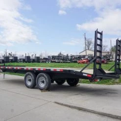 8.5x22 I-Beam Deckover Trailer (2) 7K Axles Stand-Up Ramps -Cheap Trailers Store dsc05672 1 1 1