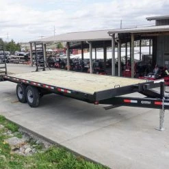 8.5x22 I-Beam Deckover Trailer (2) 7K Axles Stand-Up Ramps -Cheap Trailers Store dsc05676 1 1 1
