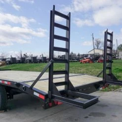 8.5x22 I-Beam Deckover Trailer (2) 7K Axles Stand-Up Ramps -Cheap Trailers Store dsc05687 1 1 1
