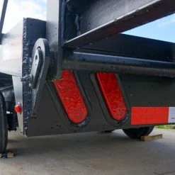 8.5x22 I-Beam Deckover Trailer (2) 7K Axles Stand-Up Ramps -Cheap Trailers Store dsc05688 1 1 1