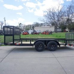 6.4x16 Dovetail Utility Trailer Stacked Baskets (2) 3500lb Axles -Cheap Trailers Store dsc05694 3 1