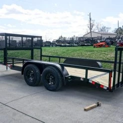 6.4x16 Dovetail Utility Trailer Stacked Baskets (2) 3500lb Axles -Cheap Trailers Store dsc05695 3 1