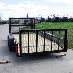 6.4x16 Dovetail Utility Trailer Stacked Baskets (2) 3500lb Axles -Cheap Trailers Store dsc05696 3 1