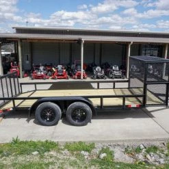 6.4x16 Dovetail Utility Trailer Stacked Baskets (2) 3500lb Axles -Cheap Trailers Store dsc05698 3 1