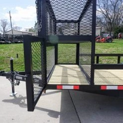 6.4x16 Dovetail Utility Trailer Stacked Baskets (2) 3500lb Axles -Cheap Trailers Store dsc05703 3 1