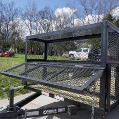 6.4x16 Dovetail Utility Trailer Stacked Baskets (2) 3500lb Axles -Cheap Trailers Store dsc05705 2 1