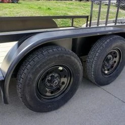 6.4x16 Dovetail Utility Trailer Stacked Baskets (2) 3500lb Axles -Cheap Trailers Store dsc05707 2 1