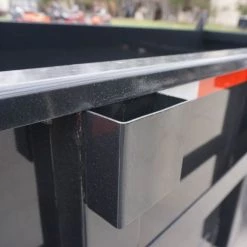 Hydraulic 7'x16' 2ft Side Gooseneck Dump Trailer (2) 7K Axles -Cheap Trailers Store dsc05725 2 1