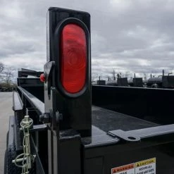 Hydraulic 7'x16' 2ft Side Gooseneck Dump Trailer (2) 7K Axles -Cheap Trailers Store dsc05728 4 1