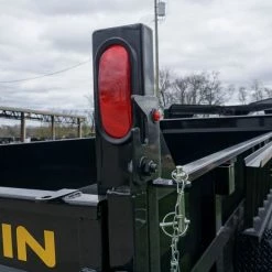 Hydraulic 7'x16' 2ft Side Gooseneck Dump Trailer (2) 7K Axles -Cheap Trailers Store dsc05730 4 1