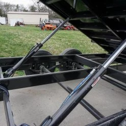 Hydraulic 7'x16' 2ft Side Gooseneck Dump Trailer (2) 7K Axles -Cheap Trailers Store dsc05737 2 1