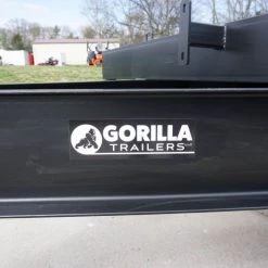 8.5x20 I-Beam Deckover Trailer (2) 7K Axles Stand-Up Ramps -Cheap Trailers Store dsc05783 2 1