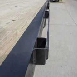 8.5x20 I-Beam Deckover Trailer (2) 7K Axles Stand-Up Ramps -Cheap Trailers Store dsc05785 1