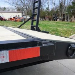 8.5x20 I-Beam Deckover Trailer (2) 7K Axles Stand-Up Ramps -Cheap Trailers Store dsc05789 1 1