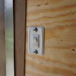 7x12 Enclosed Trailer White V-Nose Blackout Package 3,500lb Axle -Cheap Trailers Store dsc05812 2 1